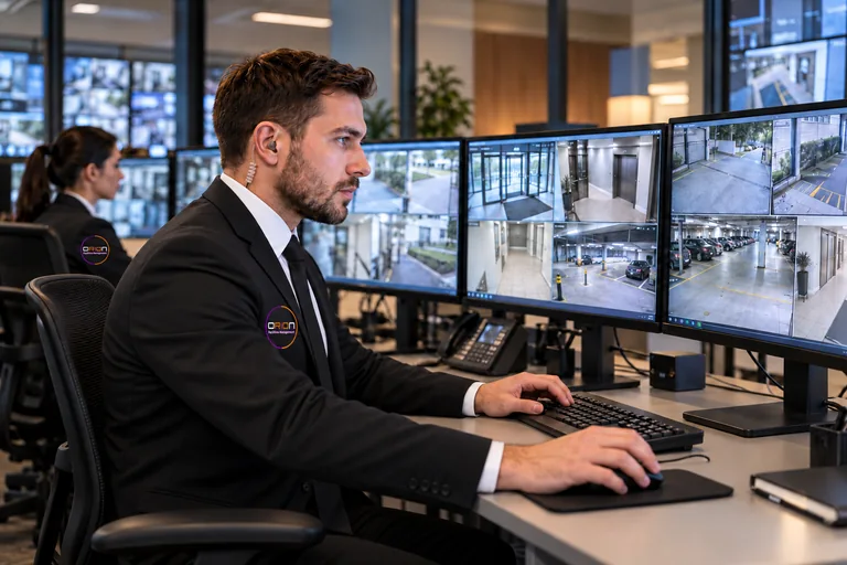 Illustrative cctv operator staffing service
